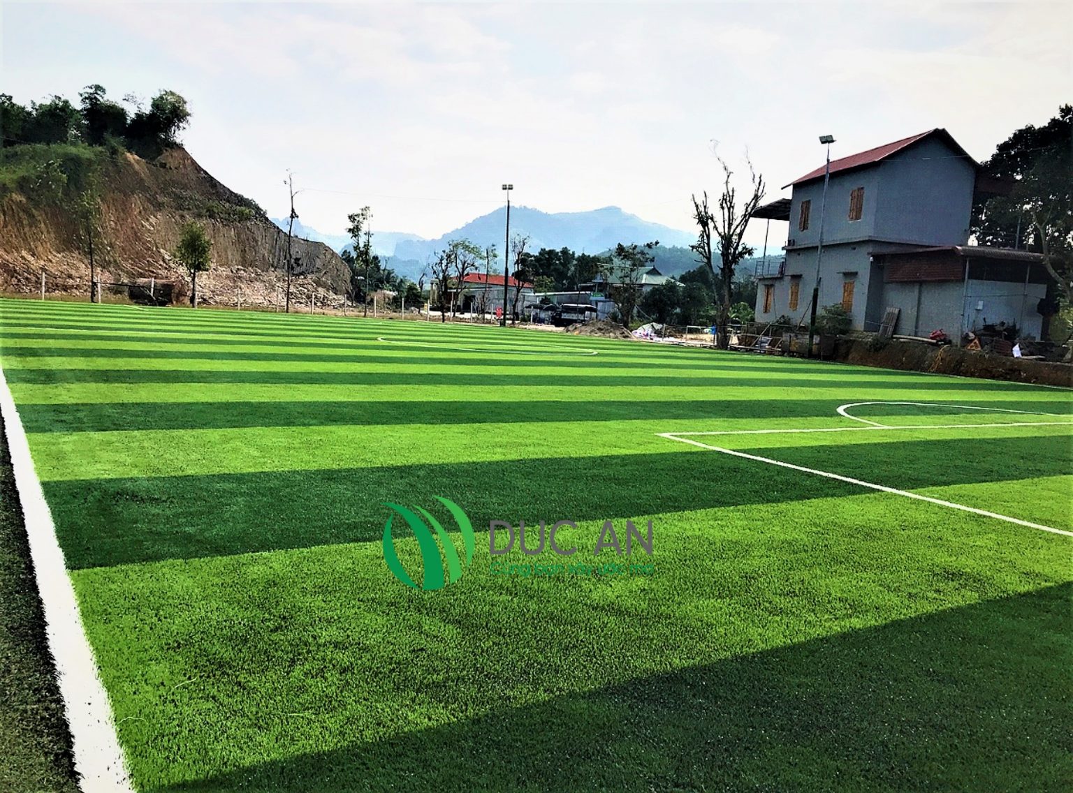 Dự án sân bóng đá cỏ nhân tạo tại Kỳ Sơn – Hòa Bình