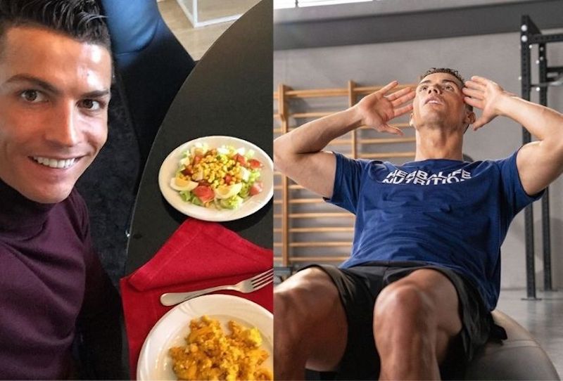 Bí quyết ăn kiêng siêu hiệu quả cùng Cristiano Ronaldo 1 Bí quyết ăn kiêng siêu hiệu quả cùng Cristiano Ronaldo
