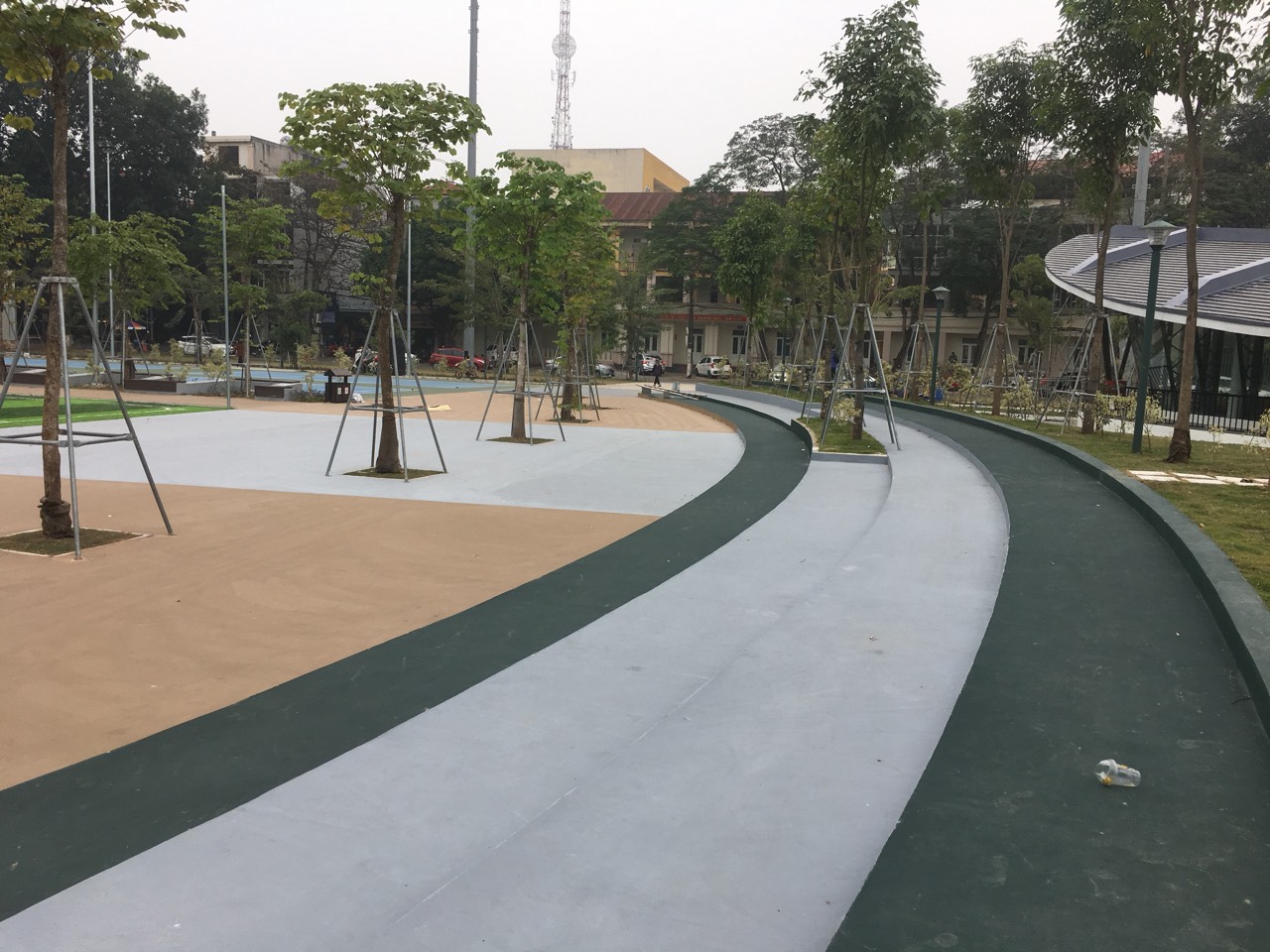 Công viên thể thao tại thành phố Vĩnh Yên
