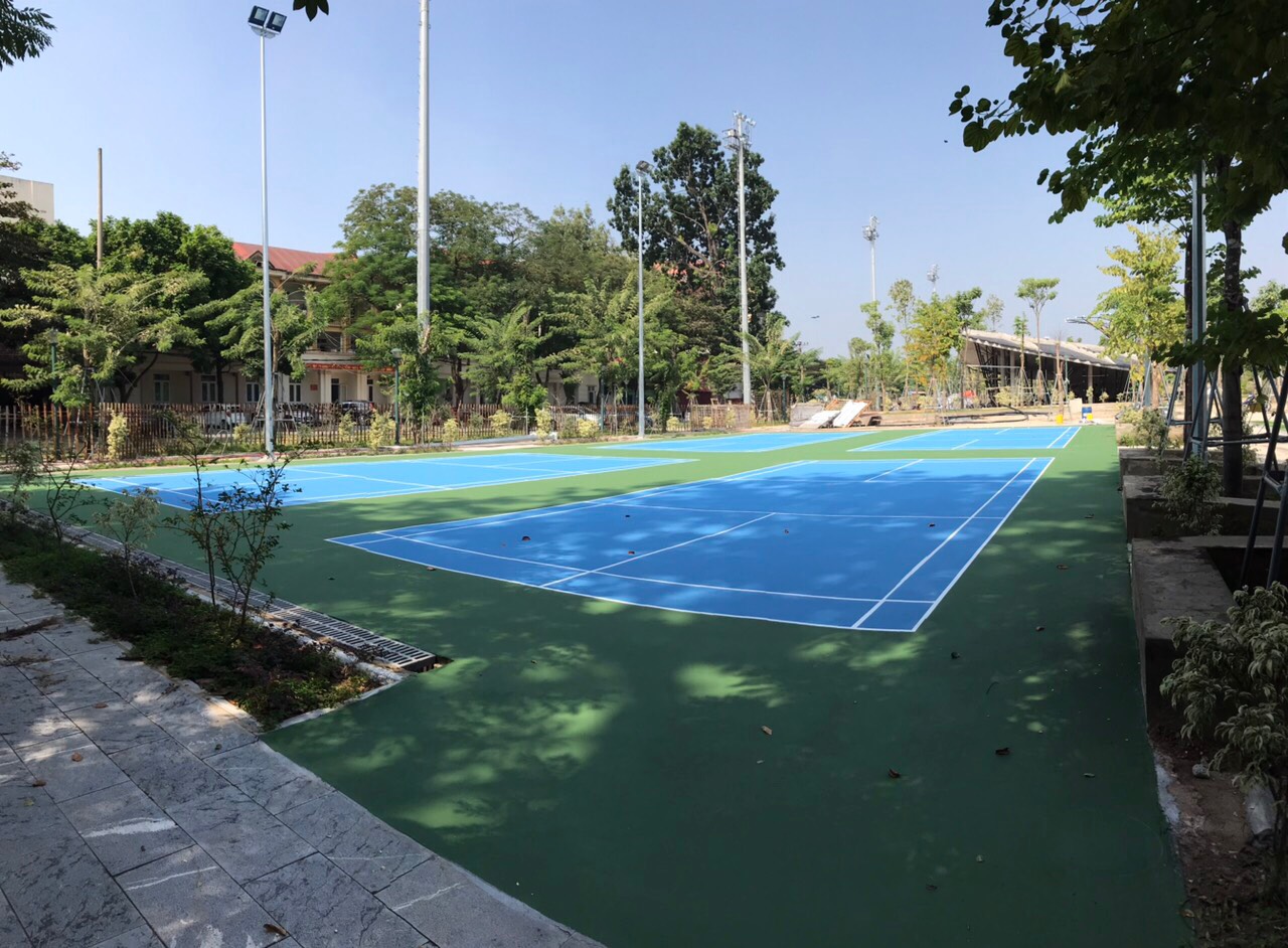Công viên thể thao tại thành phố Vĩnh Yên