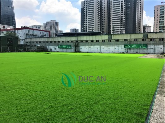 Dự án thay thế cỏ sân bóng cho trung tâm văn hóa thể thao quận Thanh Xuân